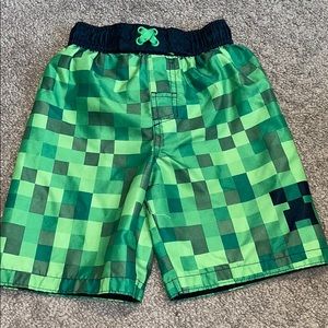 Bathing shorts for boys size small fits 5-7